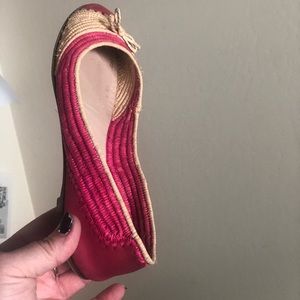 Salvatore feeragamo pink flats.size 39